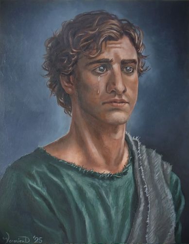 10th-12th Grade - 1st Place - The Beloved Apostle in Sorrow