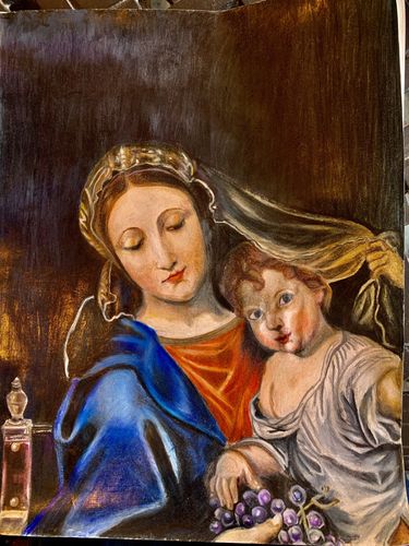 10th-12th Grade - Honorable Mention - Virgin of the Grapes