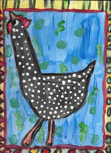 2nd-3rd Grade - Honorable Mention - Dot Dot Hen