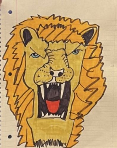 2nd-3rd Grade - Honorable Mention - Lioness