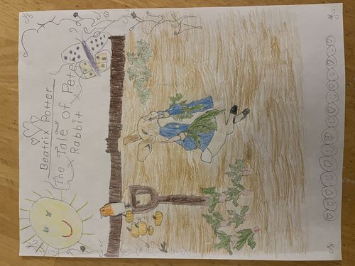 2nd-3rd Grade - Honorable Mention - Peter in Mr. McGregor’s Garden