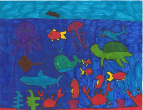 2nd-3rd Grade - Honorable Mention - Sea Land