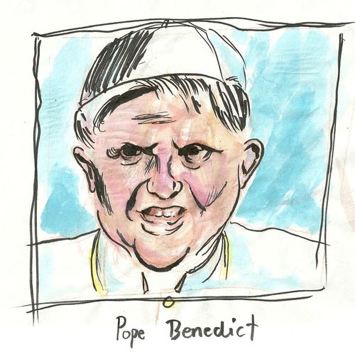 4th-6th Grade - 1st Place - Pope Benedict