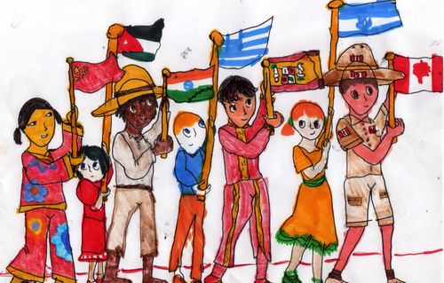 4th-6th Grade - Honorable Mention - Children From Our Planet