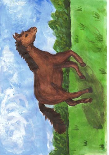 4th-6th Grade - Honorable Mention - Coco, My Nana's Horse