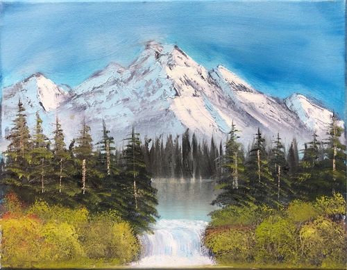 7th-9th Grade - 2nd Place - Mountain Landscape