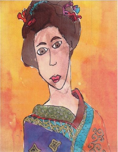 7th-9th Grade - Honorable Mention - Autumn Kimono