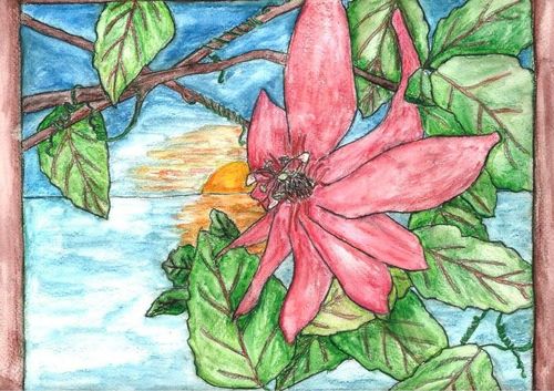 7th-9th Grade - Honorable Mention - Poinsetta