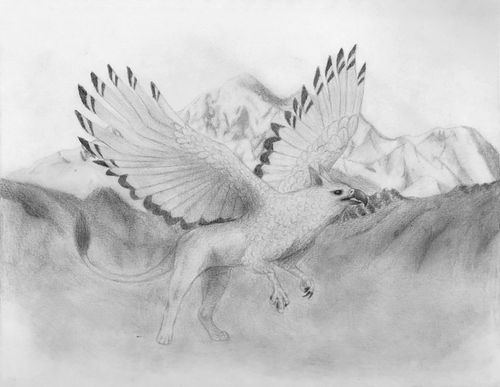 7th-9th Grade - Honorable Mention - Eagle Gryphon