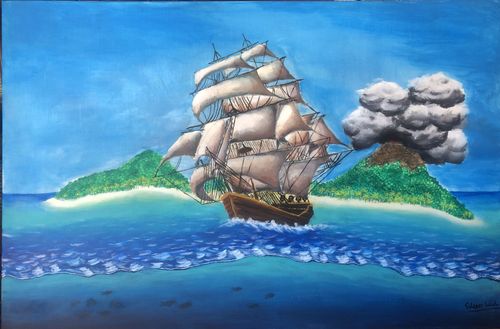 7th-9th Grade - Honorable Mention - Island Escape