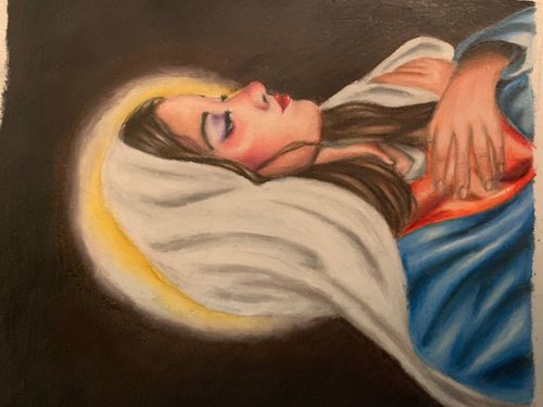 7th-9th Grade - Honorable Mention - The Blessed Virgin Mary