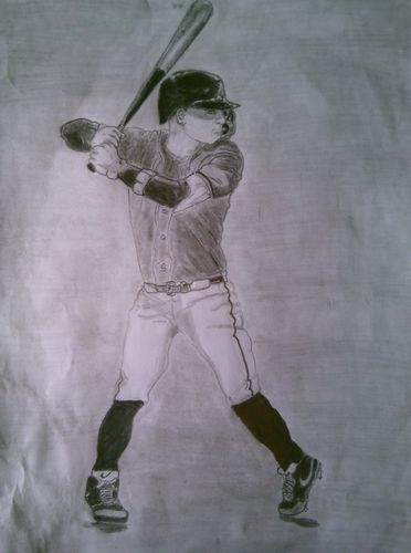 4th-6th Grade - 1st Place - The Determined Batsman