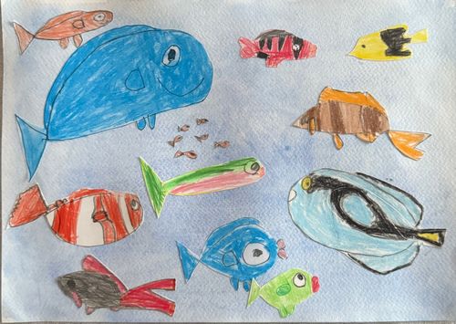 PK-1st Grade - Honorable Mention - Under the Sea