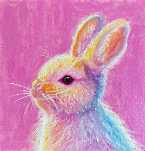 7th-9th Grade - Honorable Mention - Spring Bunny