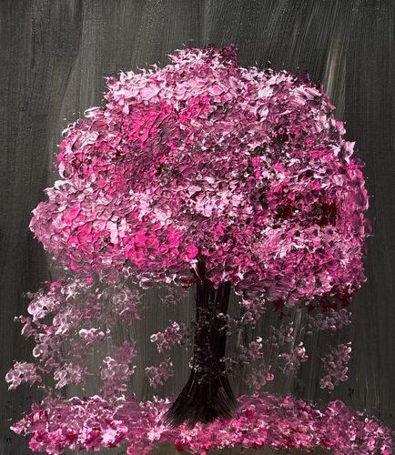 4th-6th Grade - Honorable Mention - Cherry Blossom Tree