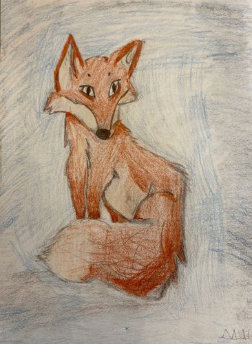 PK-1st Grade - 2nd Place - The Fox in the Woods