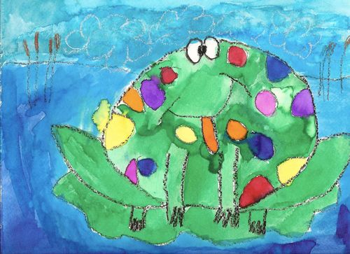K-1st Grade - 2nd Place - Dart Frog
