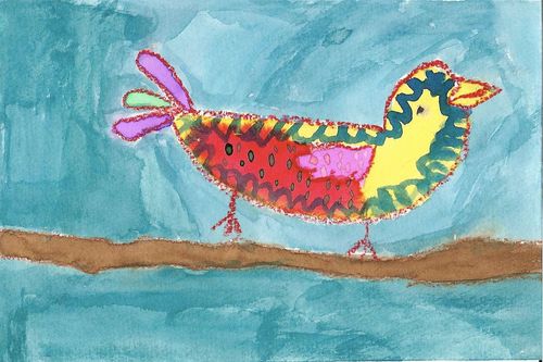 K-1st Grade - 3rd Place - The Red Tweeter