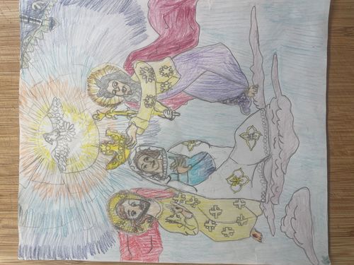 2nd-3rd Grade - Honorable Mention - The Crowning of Mary