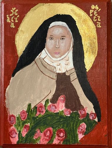 2nd-3rd Grade - Honorable Mention - St. Therese Icon