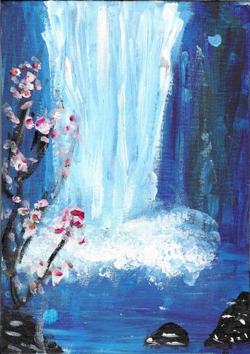 PK-1st Grade - Honorable Mention - Waterfall